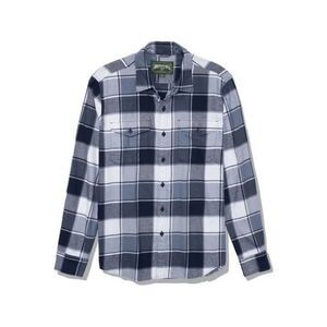 American Eagle Blue Plaid Soft Flannel Shirt XXXL 3X